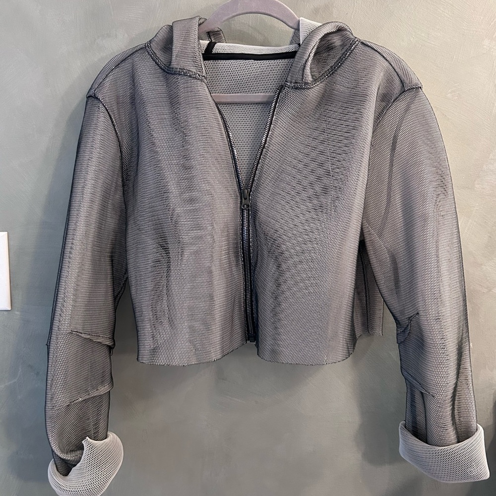 Sheer Alo zip up hoodie